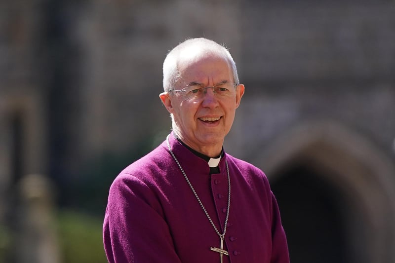 The Archbishop of Canterbury Justin Welby at Windsor Castle, Berkshire, prior to the funeral of the Duke of Edinburgh.