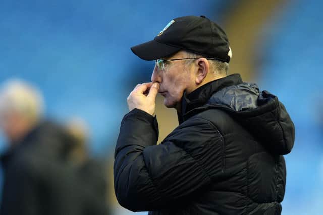 Sheffield Wednesday manager Tony Pulis has made it clear there needs to be new faces in the Owls squad in the January transfer window.   Pic Steve Ellis