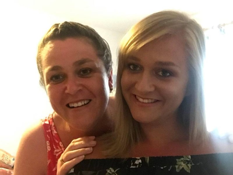 "She is the most incredible woman and mum. She has helped me through everything life has thrown at me and sometimes it's not been easy. She is one in a million and if I end up being half the mum she is, I'll be happy. I'd be lost without you, you're my best friend and my mum," says daughter Lauren.