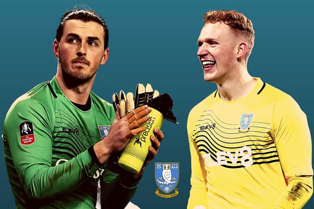 Joe Wildsmith and Cameron Dawson are battling it out at Sheffield Wednesday. (via Getty)