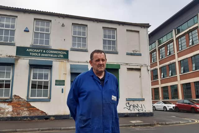 Toolmaker Michael Atter, aged 60, has been at the firm for 44 years and thought he would retire there.