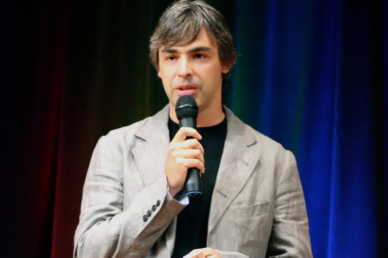 Larry Page co-founded Google in 1998 and now has a net  worth of $117.2bn. The 50-year-old lives in Palo Alto in the heart of California’s Silicon Valley and remains on the board of Google’s parent company Alphabet Picture: niallkennedy (Flickr)