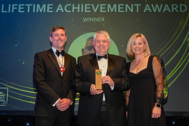 Stephen Shaw, of AESSEAL won the Lifetime Achievement Award in 2022.