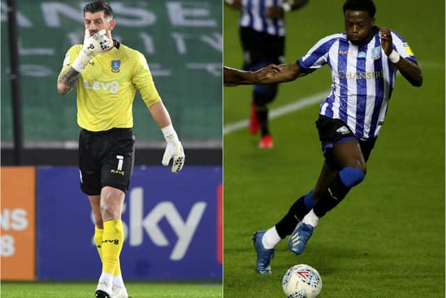 Keiren Westwood and Dominic Iorfa will miss Sheffield Wednesday's clash with Stoke this weekend.