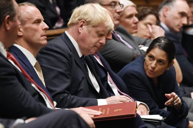 Prime Minister Boris Johnson is set to announce social care reforms (Photo by JESSICA TAYLOR/UK PARLIAMENT/AFP via Getty Images)