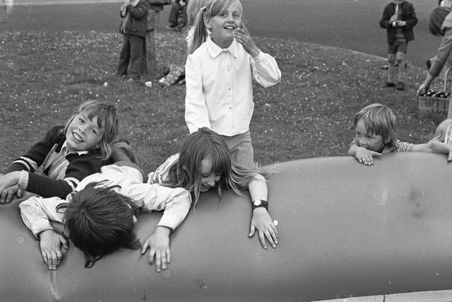 The Thorney Close Youth Club Garden Fete in 1974. Recognise anyone?