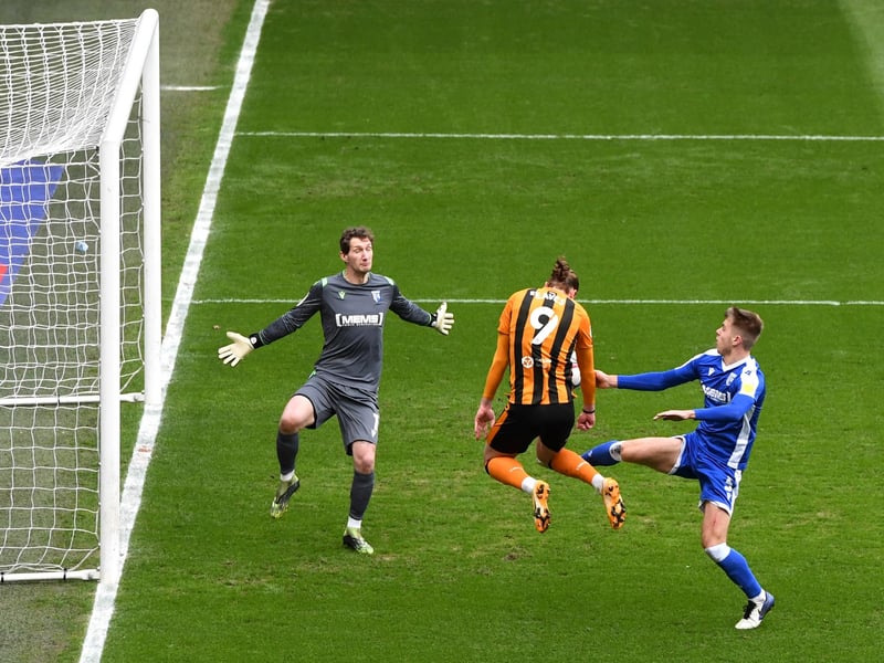 Hull City striker Tom Eaves was said to be of great interest to an unnamed Scottish side on deadline day, but a lack of funds saw a deal fail to materialise. He's now into his third season with the Tigers, after joining from Gillingham in 2019. (Alan Nixon - Twitter)