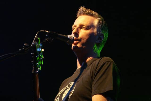 Billy Bragg performs live before the lockdown confined gigs to live streams. (Photo by Samir Hussein/Getty Images)