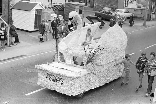 This float must have taken a very long time to make - do you remember helping to make it?