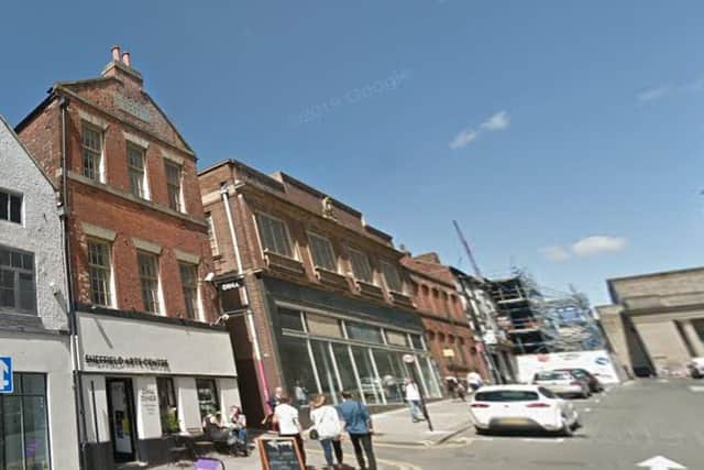 Bethel Chapel on Cambridge Street in Sheffield city centre could be transformed into a 15,00sqft live entertainment venue (pic: Google)