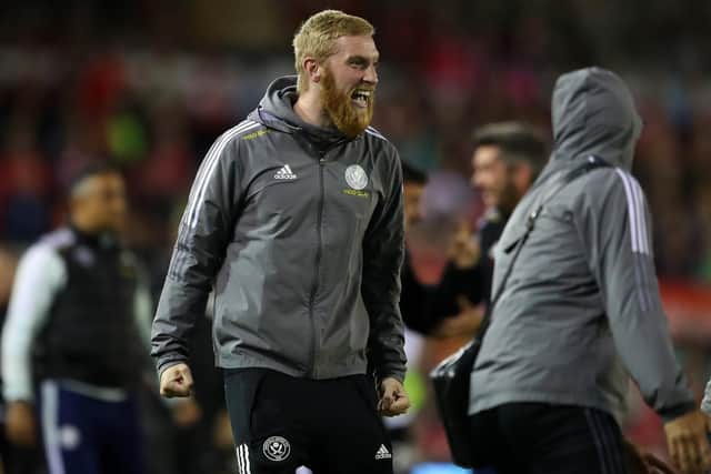 Oli McBurnie could soon be back in action for Sheffield United: Simon Bellis / Sportimage