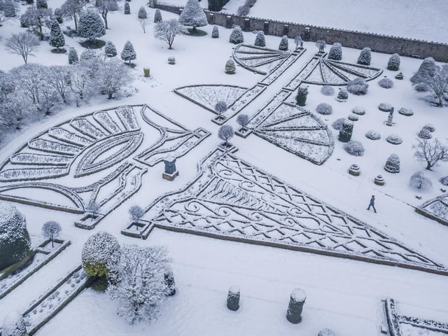 Drummond Castle Gardens, Perthshire