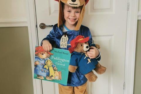 Is that Padddington Bear? Carla Downings sent in this snap of Oliver