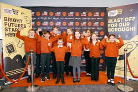 Children from Ravenfield Primary Academy attend the premiere of Rotherham’s Replay Film Festival - photo credit Sam McQueen