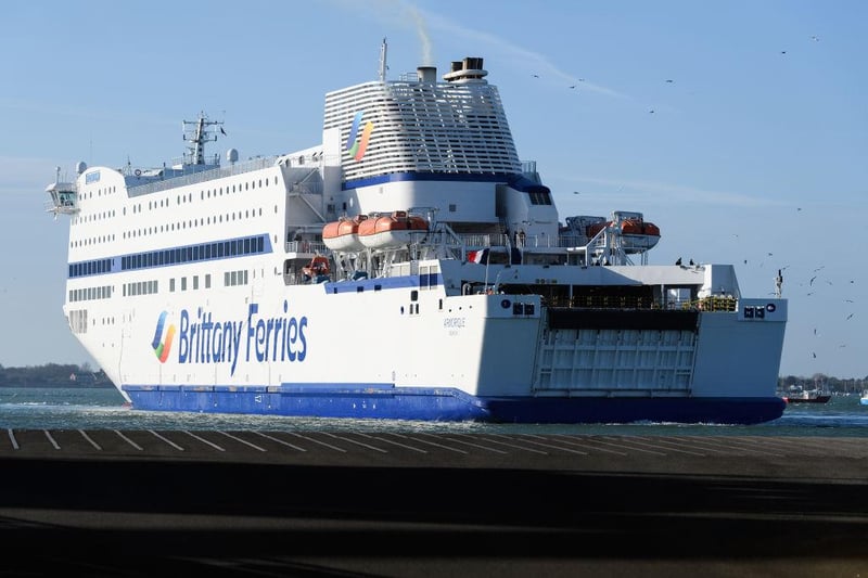 The Brittany Ferries website states: “All passengers and crew must wear a mask in public areas, other than when they are seated to eat or drink. As a French flag company, we operate under French law and this ruling applies to all passengers aged 11 years or over.”