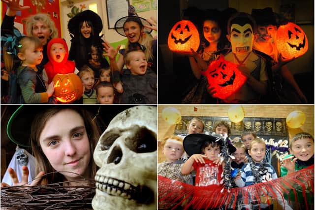 Have a look at these Halloween scenes from the past and see if you can spot someone you know.