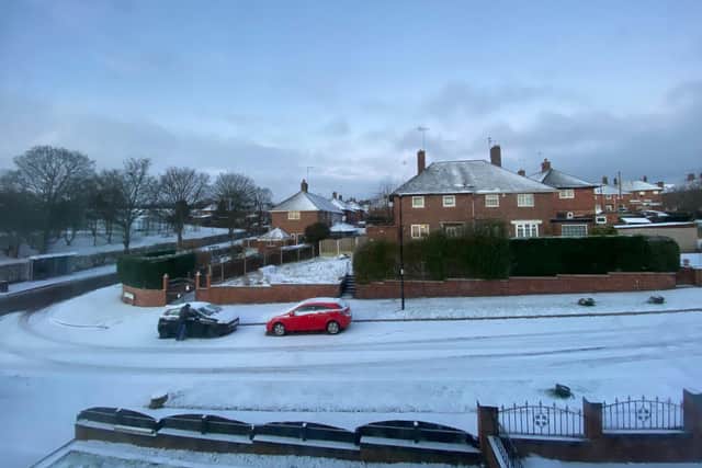 A picture of the snow in Handsworth this morning. We'd love to see your snow pictures! Email the newsdesk or message us on Facebook.