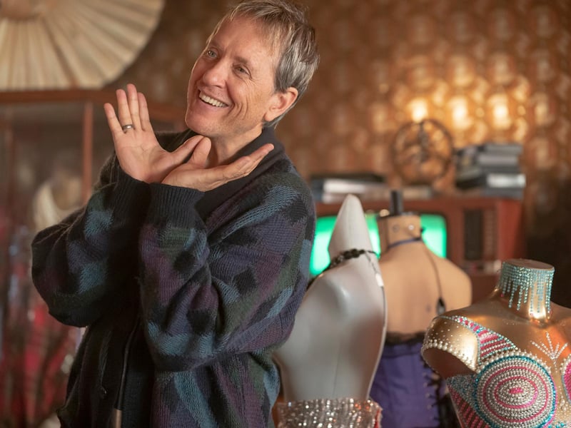 Richard E Grant stars in Everybody's Talking About Jamie as Jamie's drag mentor