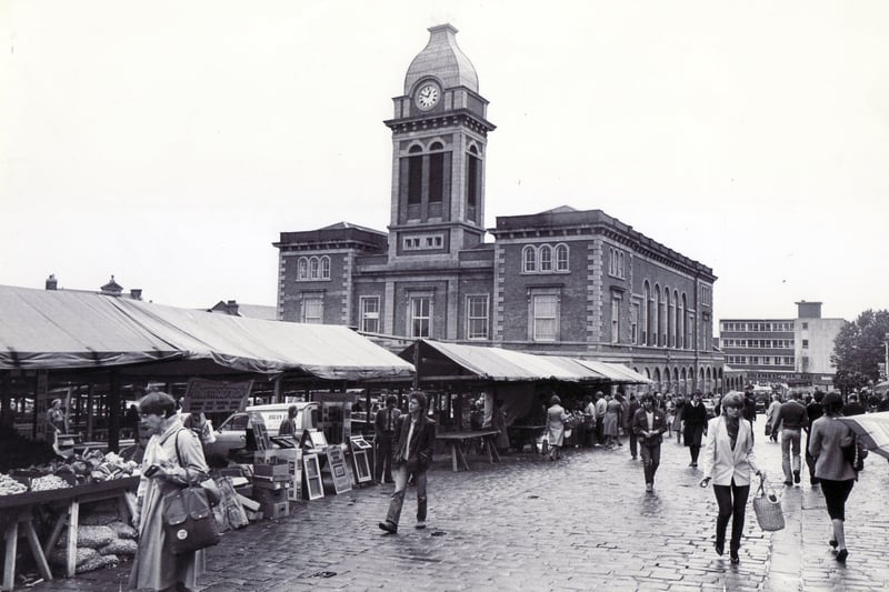 This picture of the market back in 1981 shows how little has physically changed over the last 40 years..