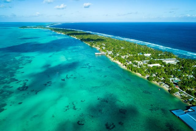 Situated in the equatorial pacific, Kiribati has no recorded cases of Covid-19 (Photo: Shutterstock)