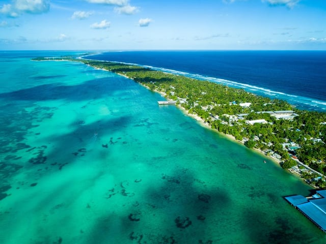 Situated in the equatorial pacific, Kiribati has no recorded cases of Covid-19 (Photo: Shutterstock)