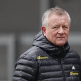Chris Wilder takes his Sheffield United team to Manchester United tonight: Darren Staples/Sportimage