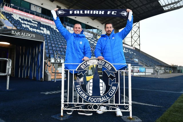 Martin Rennie unveiled as the new Falkirk FC Head Coach with Kenny Miller his Assistant Head Coach.