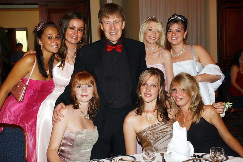 Who do you recognise in this line-up from the Manor College of Technology prom?