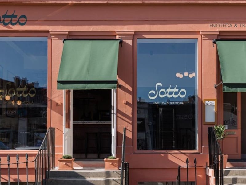 "Sotto, a great trattoria/wine bar"