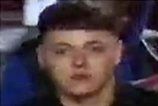 Do you know this man? He is wanted over a mass brawl on Carver Street in Sheffield city centre
