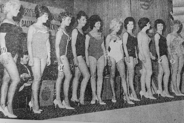 The Miss Great Britain contest came to Kirkcaldy in 19634.
It featured 19 finalists.