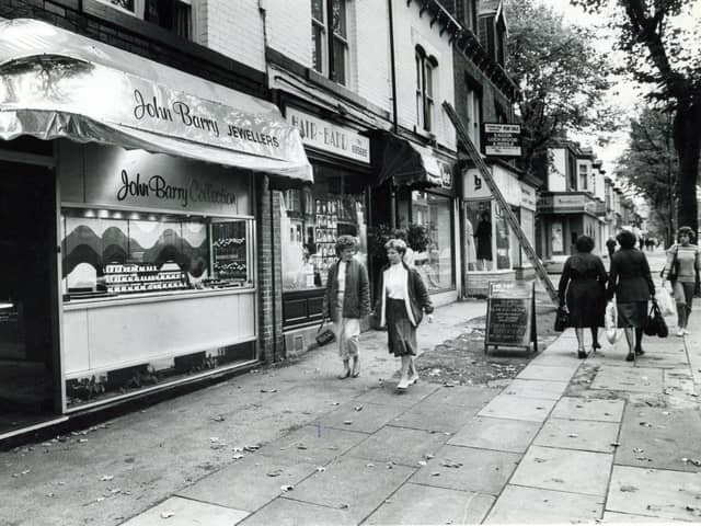 Shopping on Ecclesall Road in the 1980s