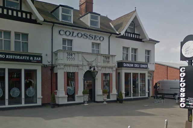 Colosseo Restaurant, 232 Carr House Road, DN4 5DS. Rating: 4.4/5 (based on 553 Google Reviews). "Amazing place, Nice and quiet with beautiful old Italian music playing in the background. Food was delicious."