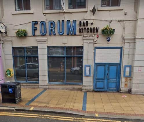 Forum bar and kitchen on Devonshire Street is also holding a viewing party for the season 3 final of Drag Race UK on Thursday. Photo by Google Maps.