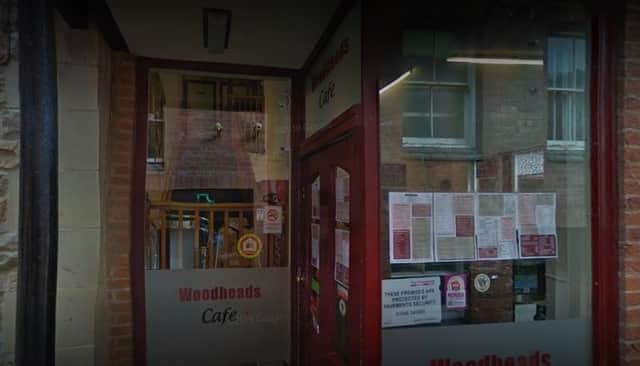 Woodheads Cafe, Theatre Yard, Chesterfield, was inspected on September 9, 2020.