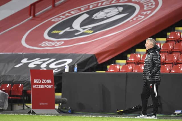 Sheffield United manager Chris Wilder (right) wants to make two signings this month: Peter Powell/PA Wire.