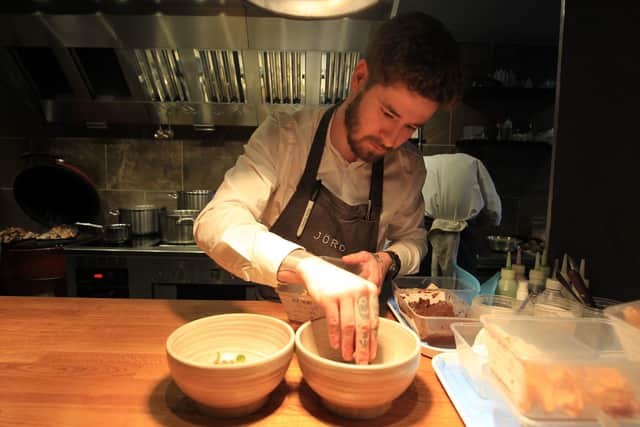 JORO in Sheffield has been named as one of the UK's best 100 restaurants. Pictured is head chef Luke French