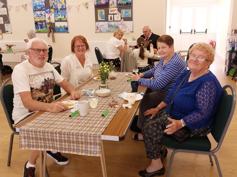The event was sold out with parishioners and guests enjoying a Covid-19 secure social with old and new friends.