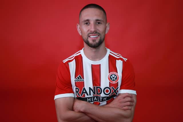 Conor Hourihane is a Blade after signing on a season long loan: Simon Belliis/Sportimage