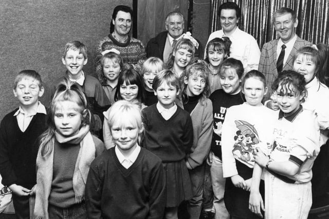Whitburn Junior School students were recording stars in 1988 and Ron is pictured far right on the back row. Does this bring back happy memories of your time at the school?