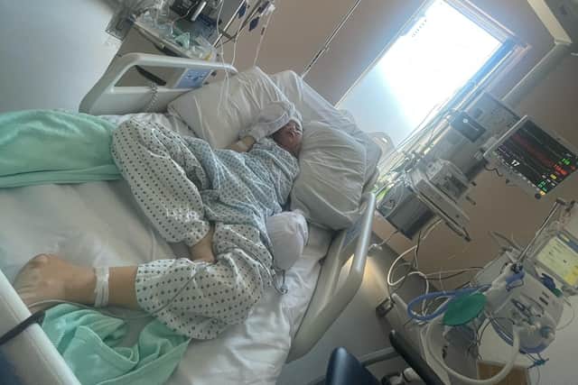Neeka Atkinson will be heading to Sheffield Children's hospital for rehabilitation and her family are fundraising to get their nana accommodation to support her.