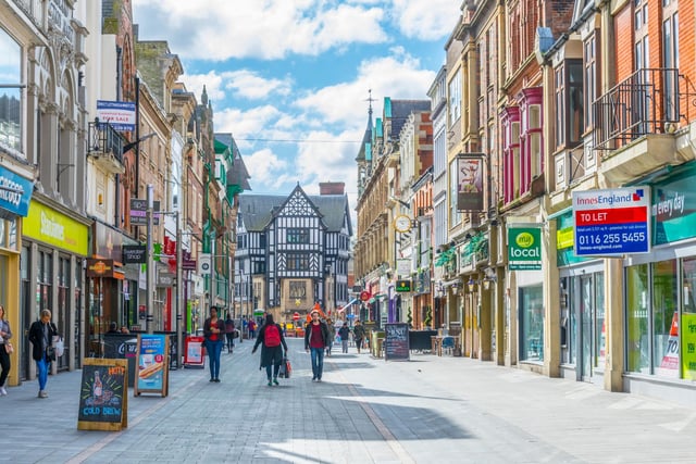 Housing costs in Leicester City Centre haven’t been too badly impacted by the city’s struggles with local lockdowns, with the LE1 postcode seeing prices rise by an average of 2.9 per cent.