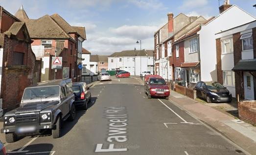 In Southsea Fawcett Road, 2,583 people are unvaccinated. This represents 31.3 per cent of the over-12 population. Picture: Google Street View.