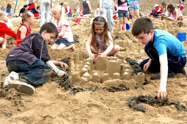 The Headland Carnival sand castle competition was held on the Fish Sands in 2012. Were you there?
