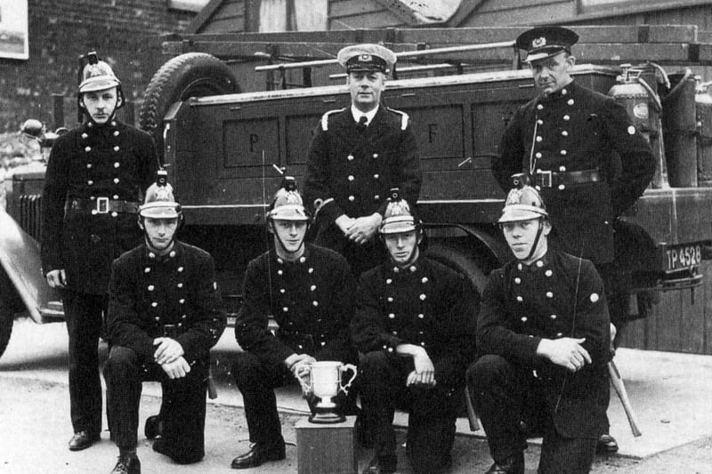Portchester Fire Brigade in the 1930's