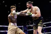 Ben Whittaker and Liam Cameron Pic Lawrence Lustig Boxxer