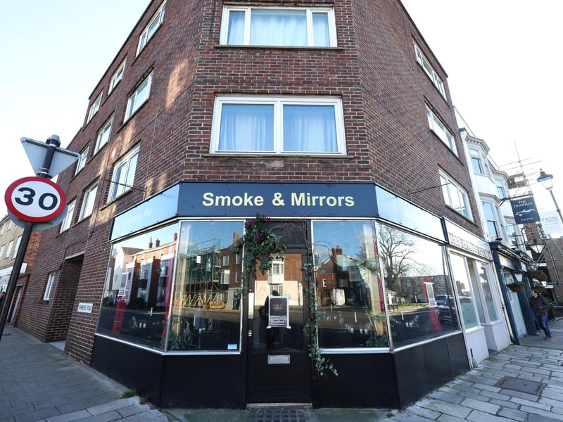 Smoke & Mirrors opened earlier this year in High Street, Old Portsmouth, and has gone down a treat with its innovative menu. Caitlyn Odin, 22, and Jordan Thompson, 31, made the decision to combine their skills to create a brand new venue in the city. Jordan has been in the food industry for the past 14 years and he has worked with huge names including Marco Pierre White.