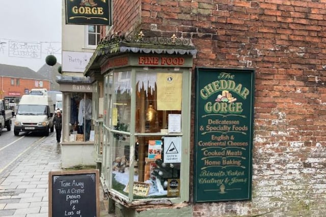 The Cheddar Gorge, 9 Dig Street, Ashbourne, DE6 1GF. Rating: 4.4/5 (based on 85 Google Reviews). "Lovely and friendly and a good selection of cheeses and pies."