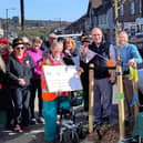 A party held on Ecclesall Road, Sheffield to celebrate the arrival of a new street tree in Banner Cross. Picture supplied by Nicola Gilbert