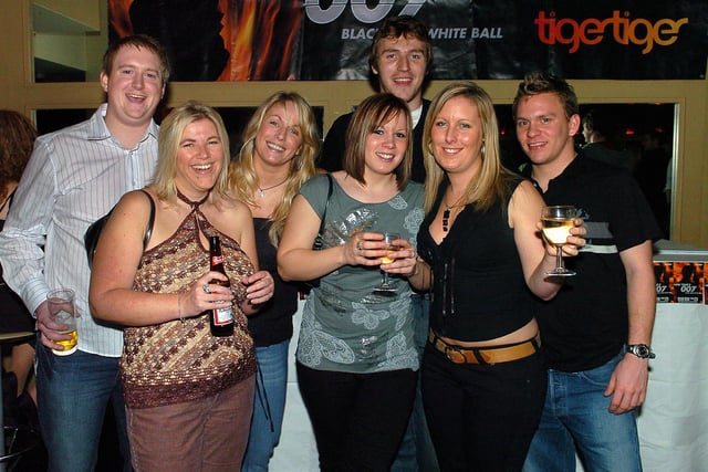 Revellers having a good time at Tiger Tiger in Gunwharf Quays back in the day.